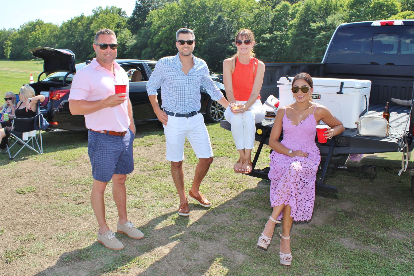 Dave and Angela Biales, Maria Lopez, Tom Waldschmidt
